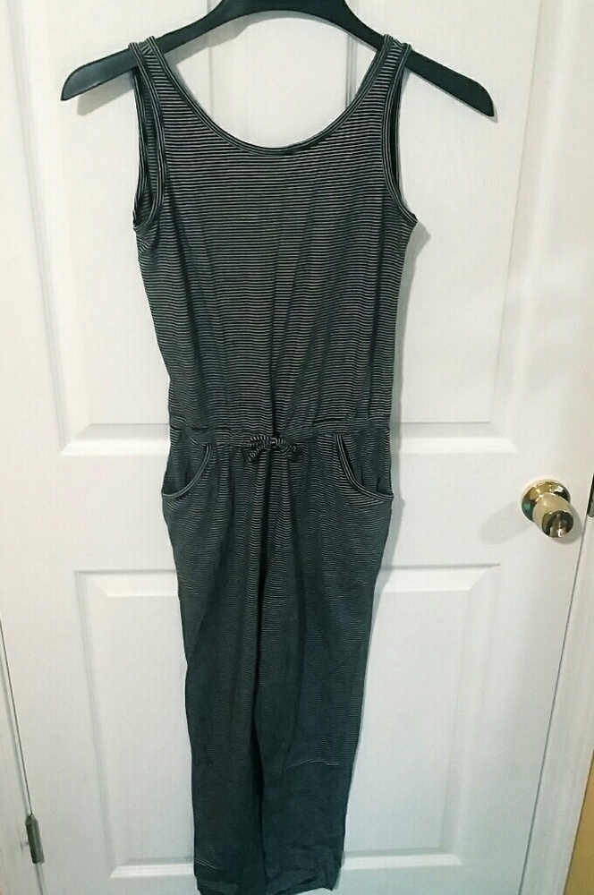 Striped jumpsuit